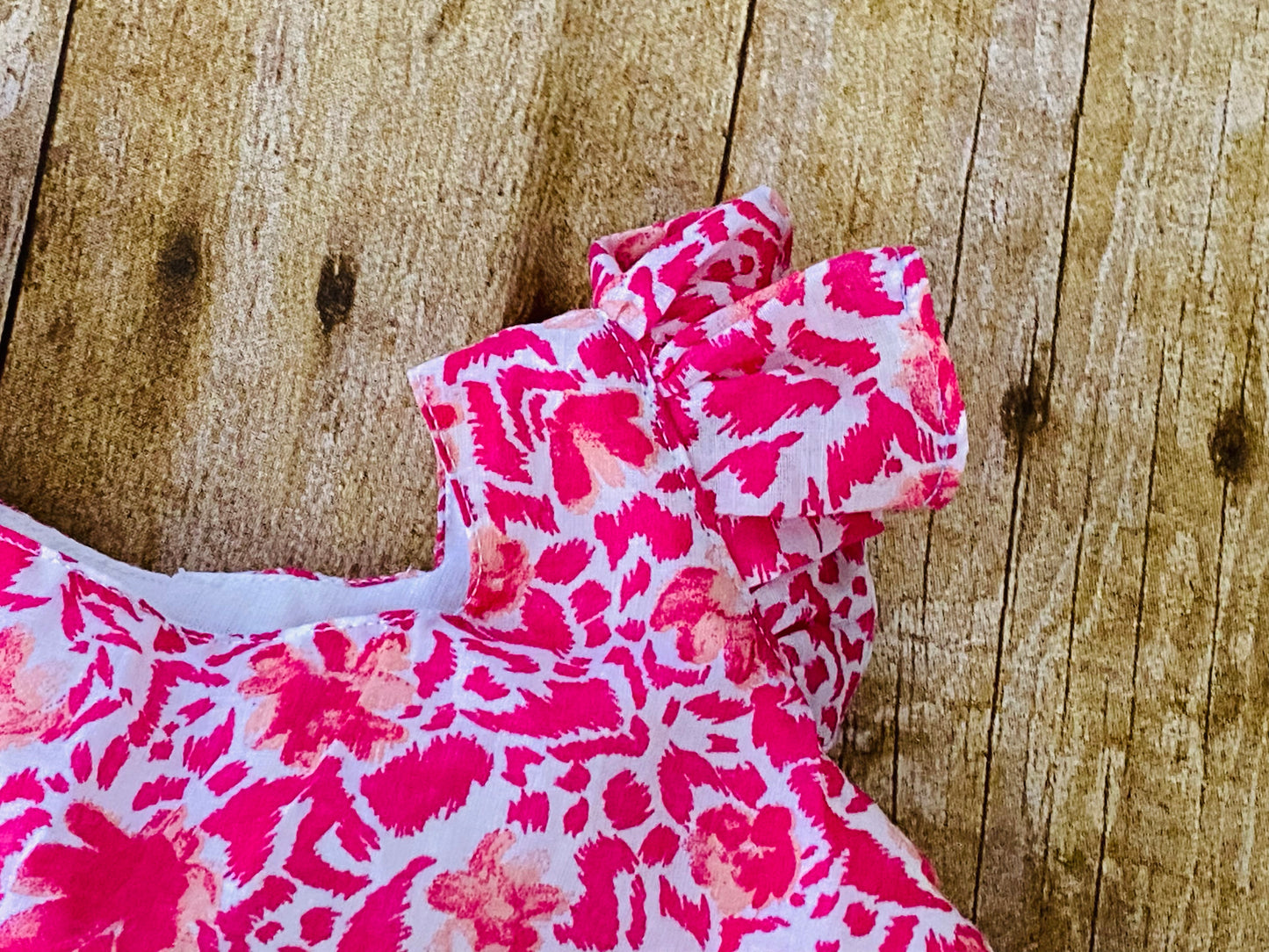 Flowy Ruffle Sleeve Dress