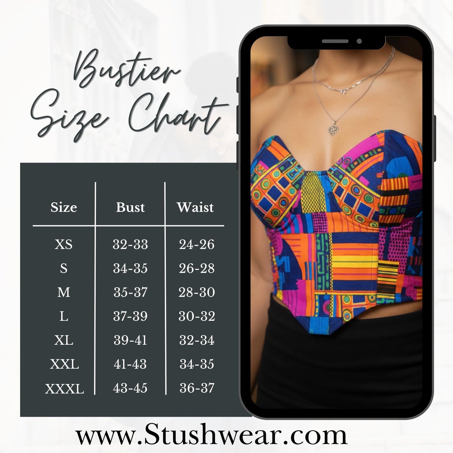 Kente Print Corset Top | Handmade African Bustier, Festival Outfit