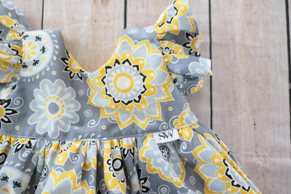 Sunshine Floral Baby Dress