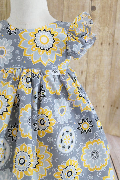 Sunshine Floral Baby Dress