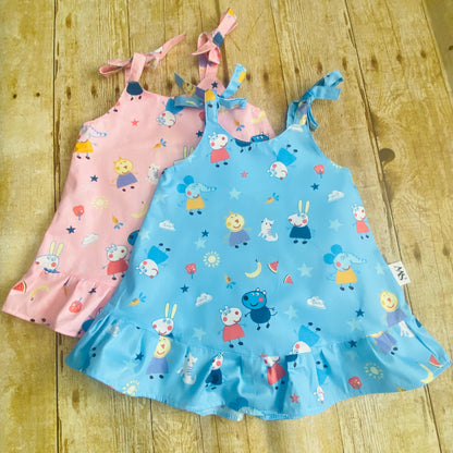 Blue Girls Dress