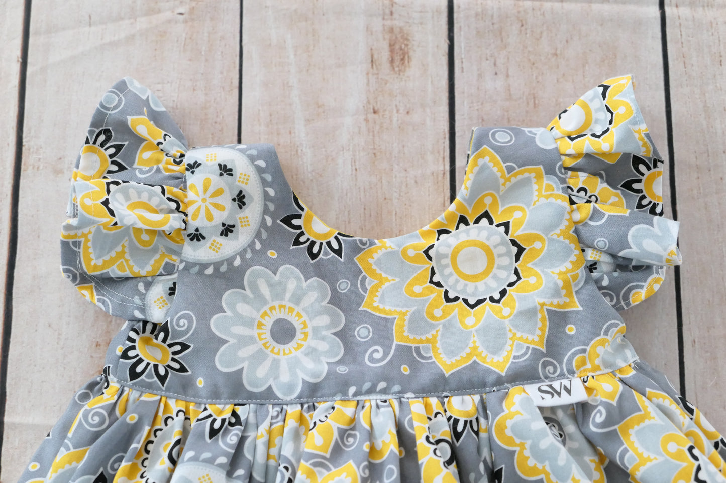 Sunshine Floral Baby Dress