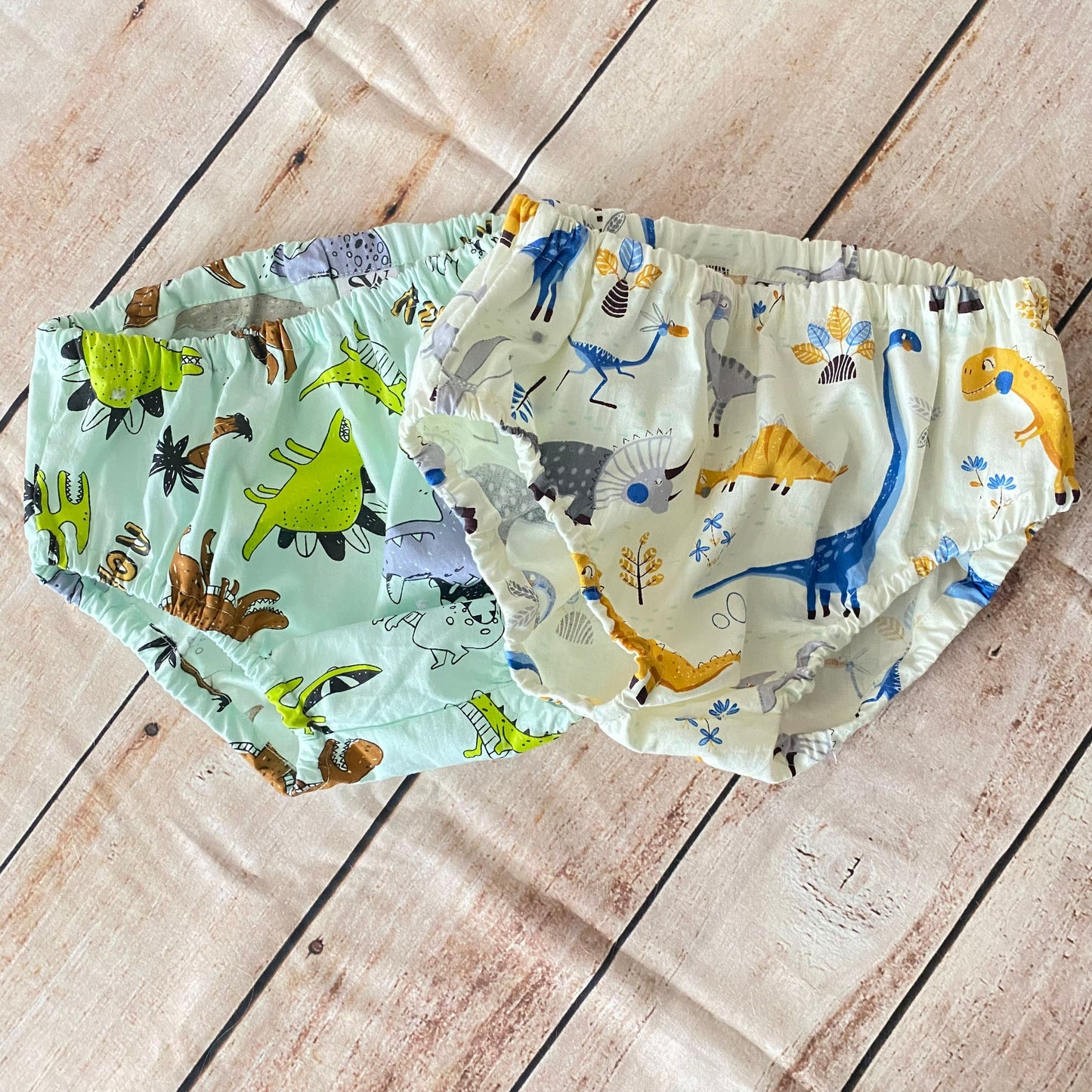 Dinosaur Baby Bloomers | Cotton Diaper Cover, Roar Print