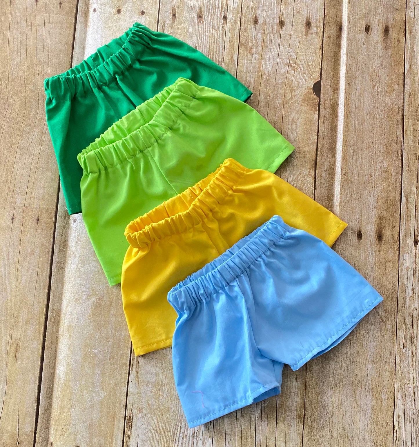 Solid Color Baby Boy Summer Shorts | Newborn to 5T