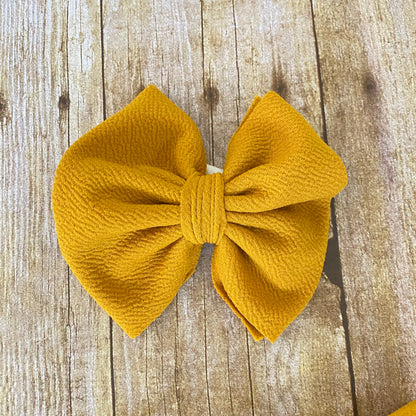 High Waisted Baby Bloomers | Mustard Skirted Diaper Cover
