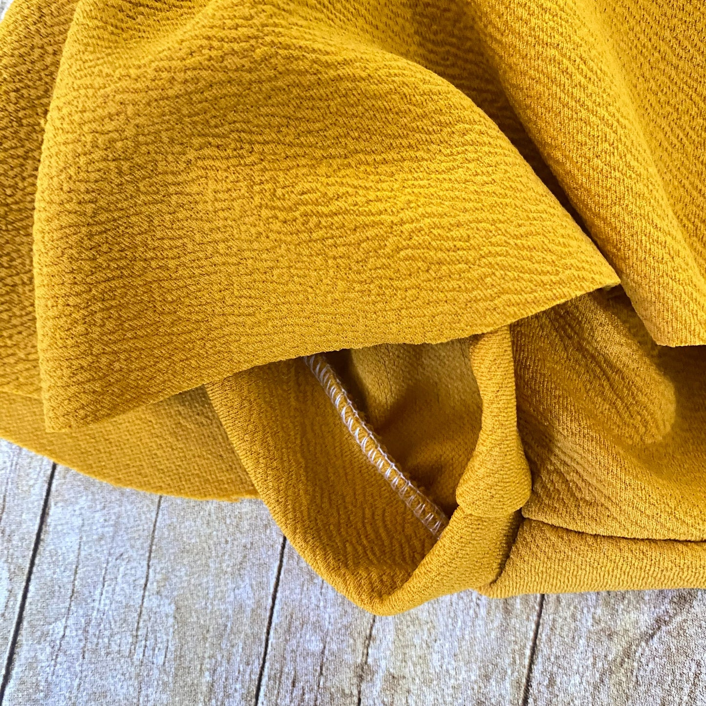 High Waisted Baby Bloomers | Mustard Skirted Diaper Cover