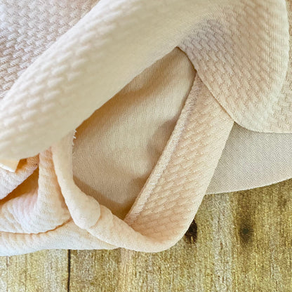 High Waisted Baby Bloomer | Cream Skirted Bummie