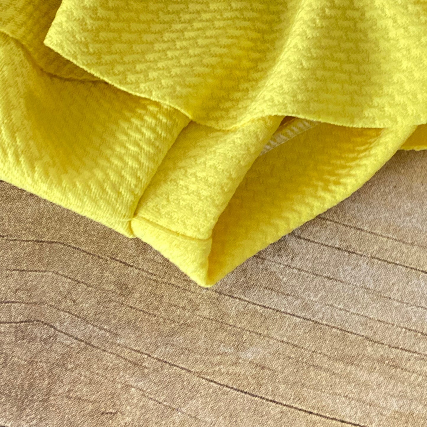 Yellow High Waisted Skirted Baby Bummies | Diaper Cover Bloomers