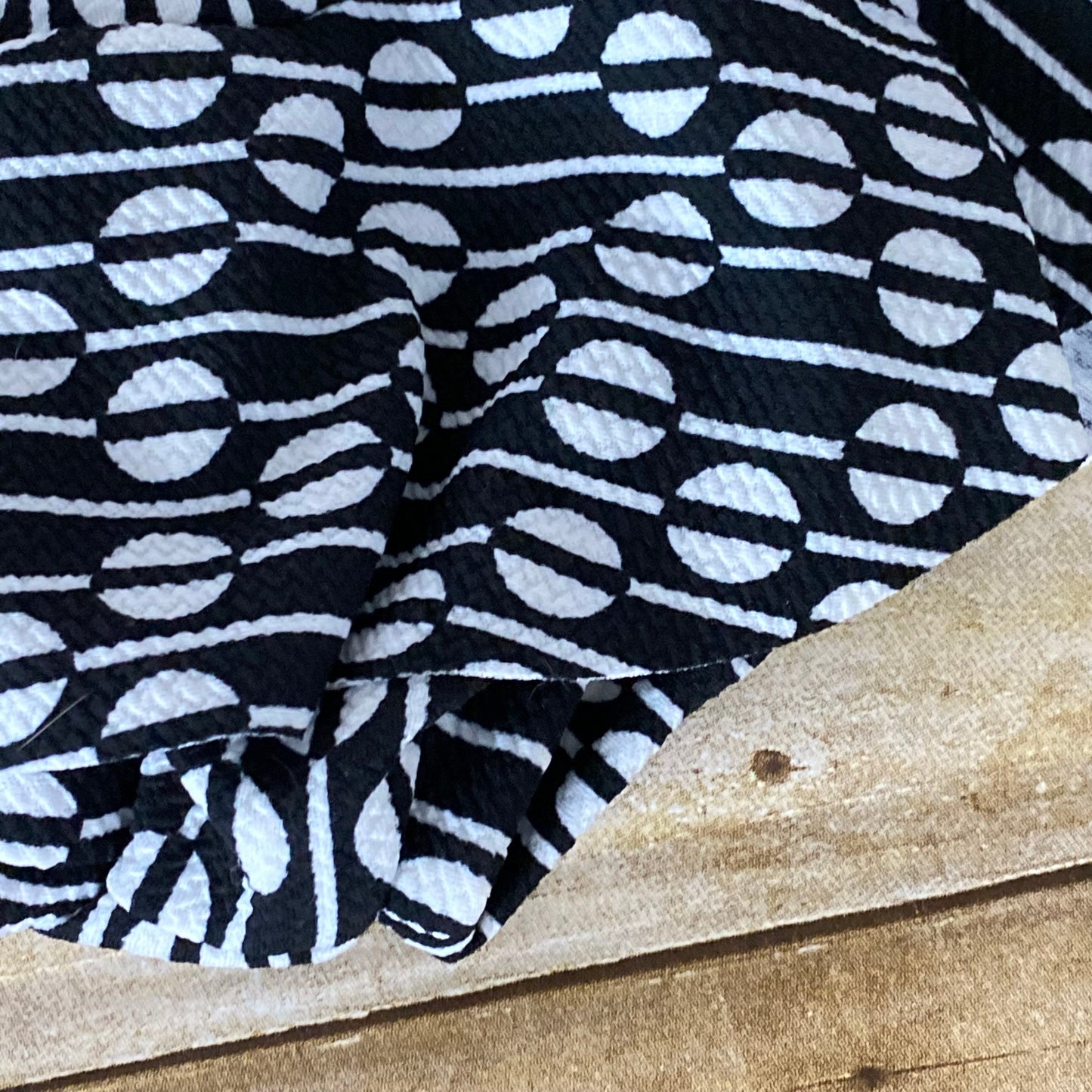 High Waisted Baby Bummies: Geometric Skirted Bloomers