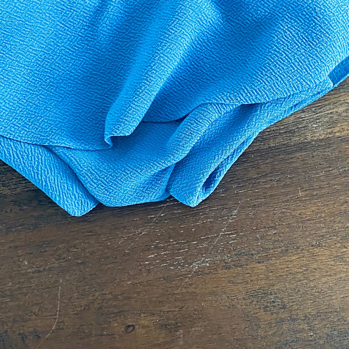 Blue High Waisted Baby Bummie | Skirted Diaper Cover