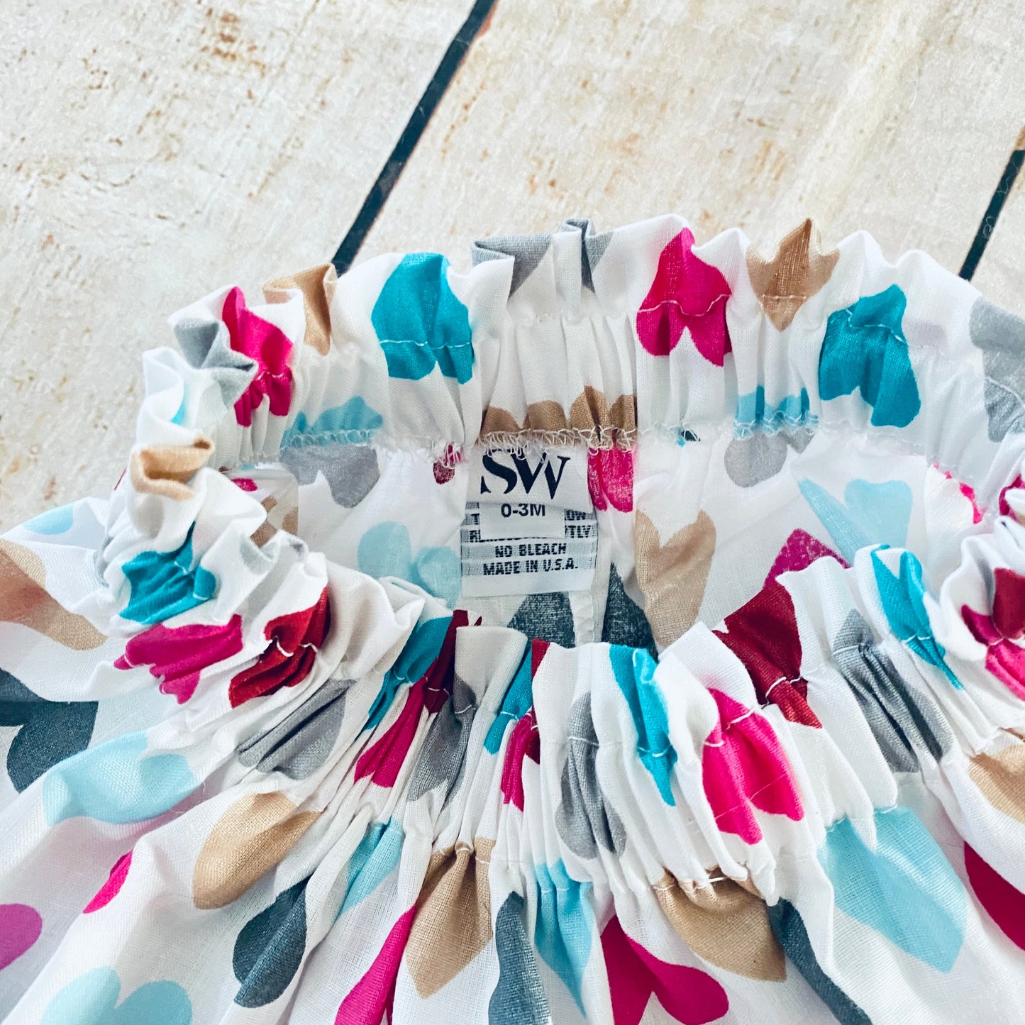 Girls Twirl Skirt | Valentine Heart Print | Summer Skirt | Handmade in USA