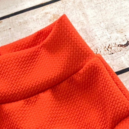 Orange High Waisted Baby Bummies | Liverpool Knit Bloomers