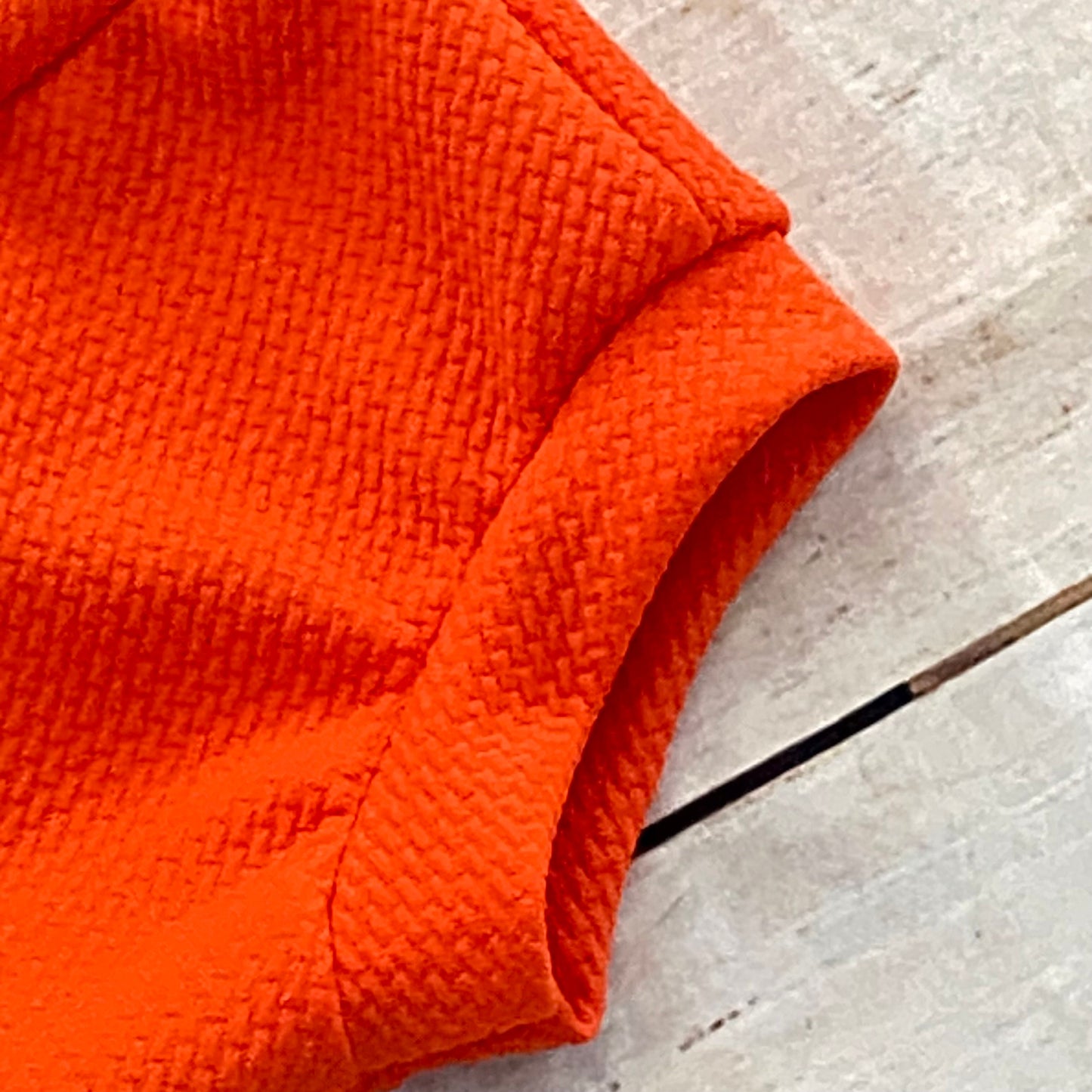 Orange High Waisted Baby Bummies | Liverpool Knit Bloomers