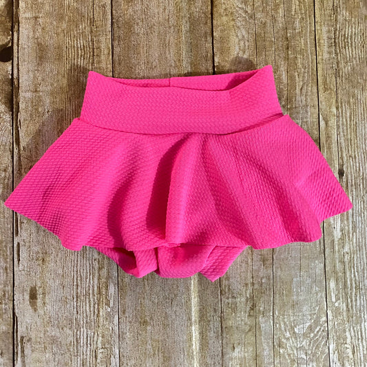 Fuchsia High Waisted Baby Bummies | Diaper Cover Shorts