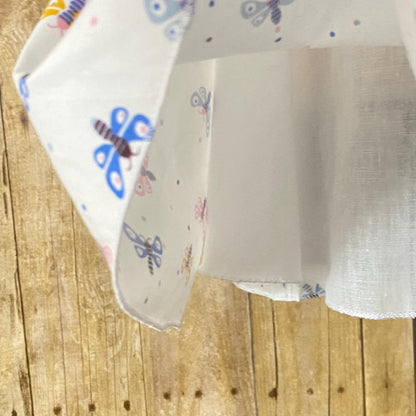 Handmade Butterfly Flutter Sleeve Dress: Baby Toddler Clothing