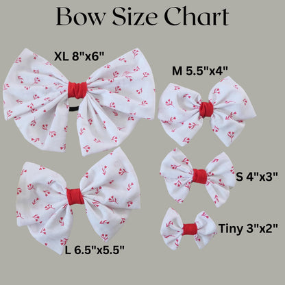 Cow Print and Bandana Hair Bows - Handmade in the USA