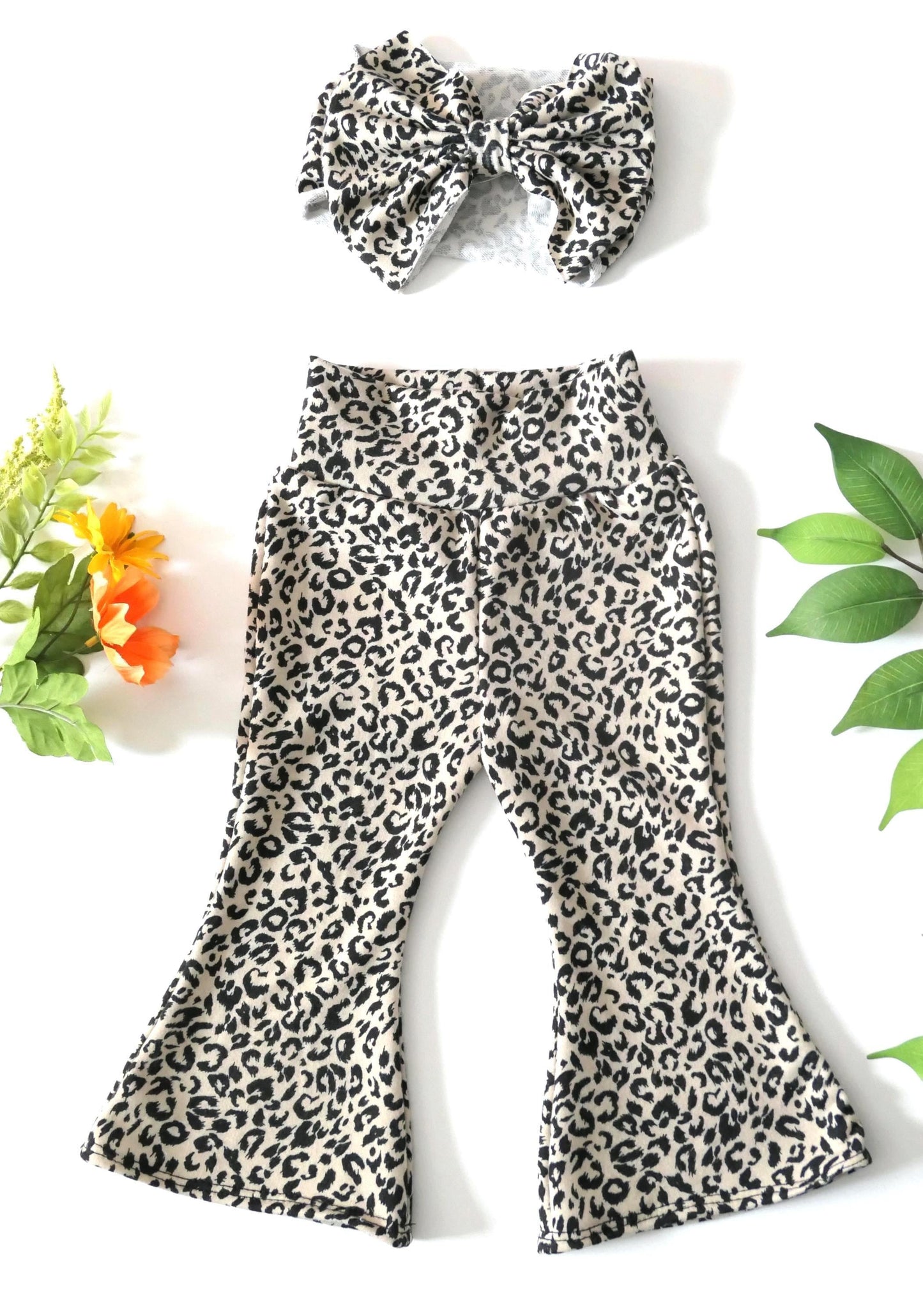 Bell Bottoms | Animal Print | Girls Flare Pants, Retro Boho Style